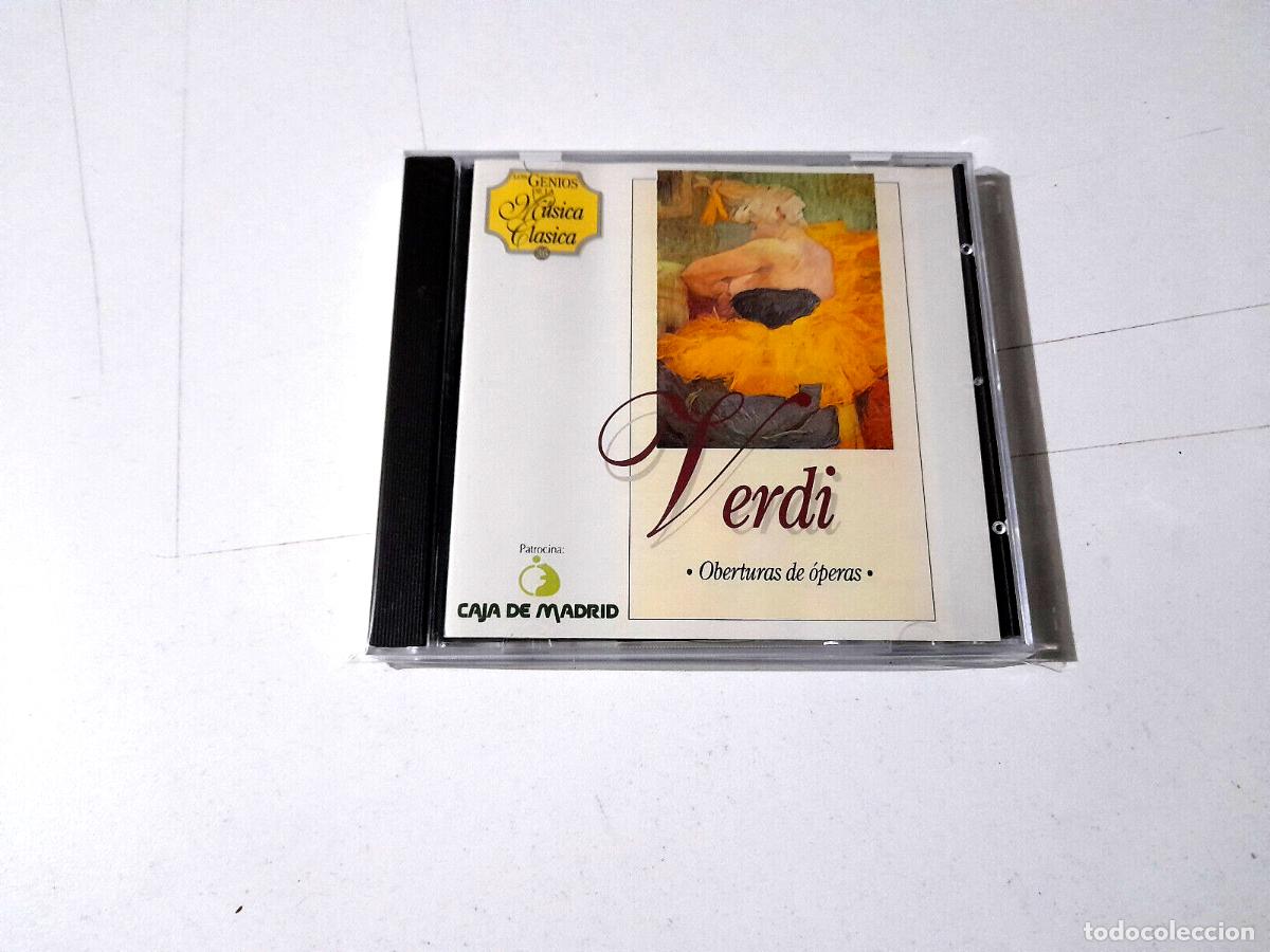 CDs de M&uacute;sica: FERDINAND CANNONOVICH &rdquo;VERDI OBERTURAS OPERISTICAS&rdquo; CD COMO NUEVO 11 TRACKS