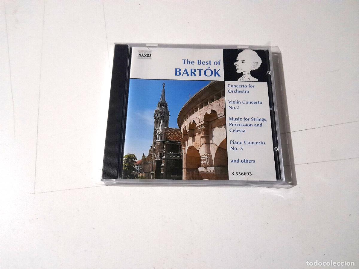 CDs de M&uacute;sica: CD &rdquo;THE BEST OF BARTOK&rdquo; CD COMO NUEVO 12 TRACKS CONCERTO FOR ORCHESTRA VIOLIN CO