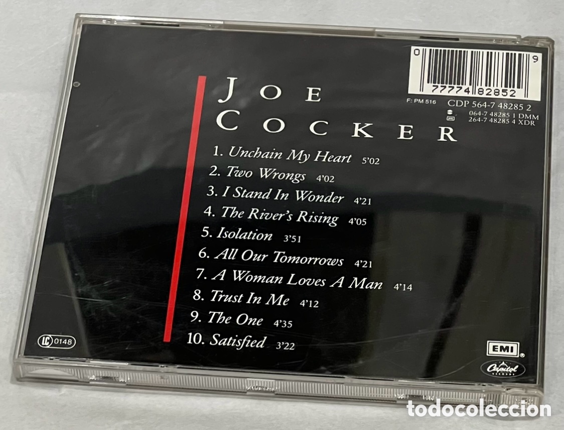 CDs de m&uacute;sica: CD. Joe Cocker. &ldquo;Unchain my beart&rdquo;. - Foto 2