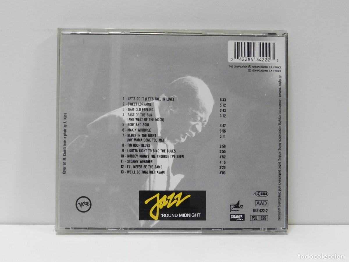 CDs de m&uacute;sica: DISCO CD. Louis Armstrong &ndash; Jazz Round Midnight. COMPACT DISC. - Foto 2