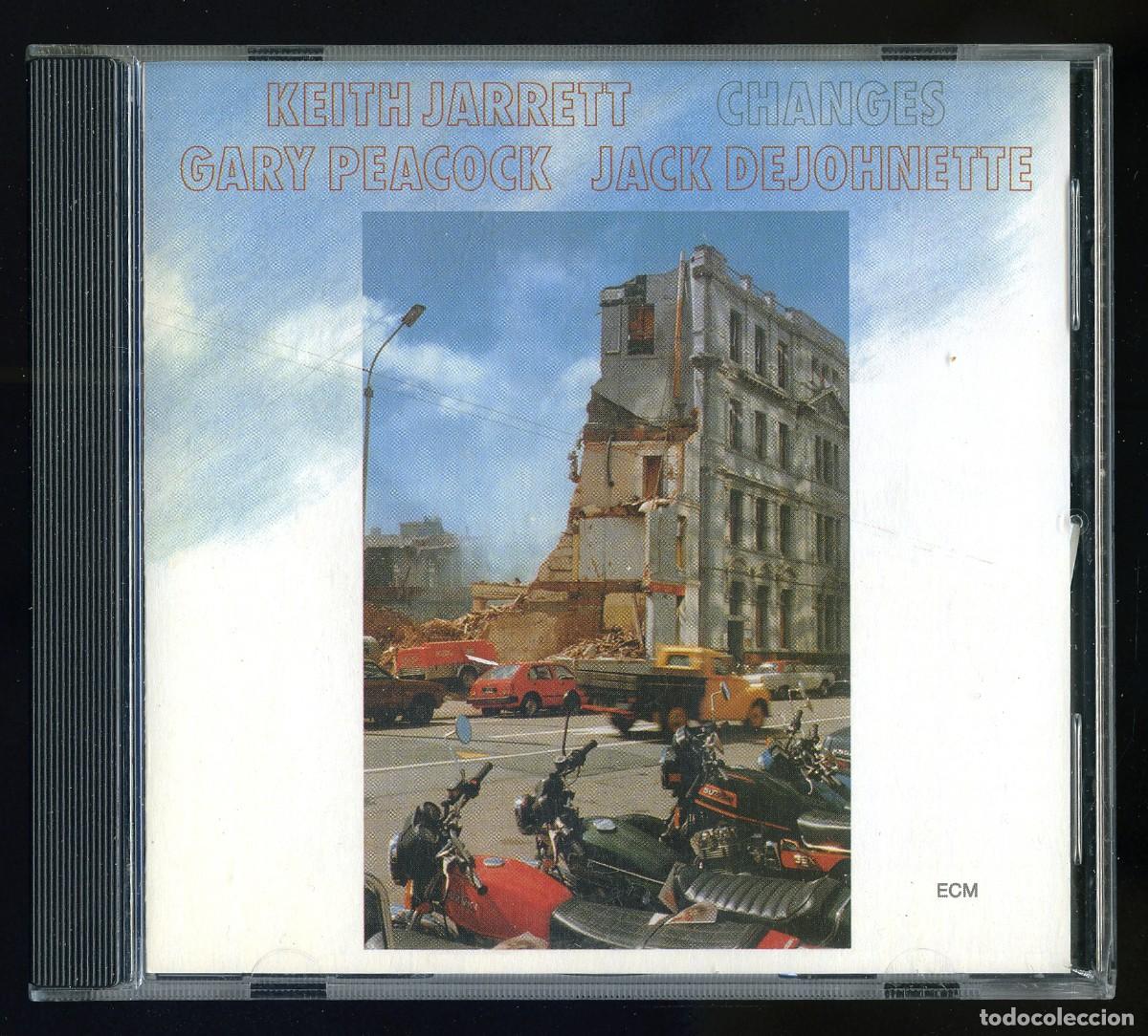 CDs de m&uacute;sica: KEITH JARRETT, GARY PEACOCK & JACK DEJOHNETTE - &rdquo;CHANGES&rdquo; CD - ECM 1985 - Foto 1