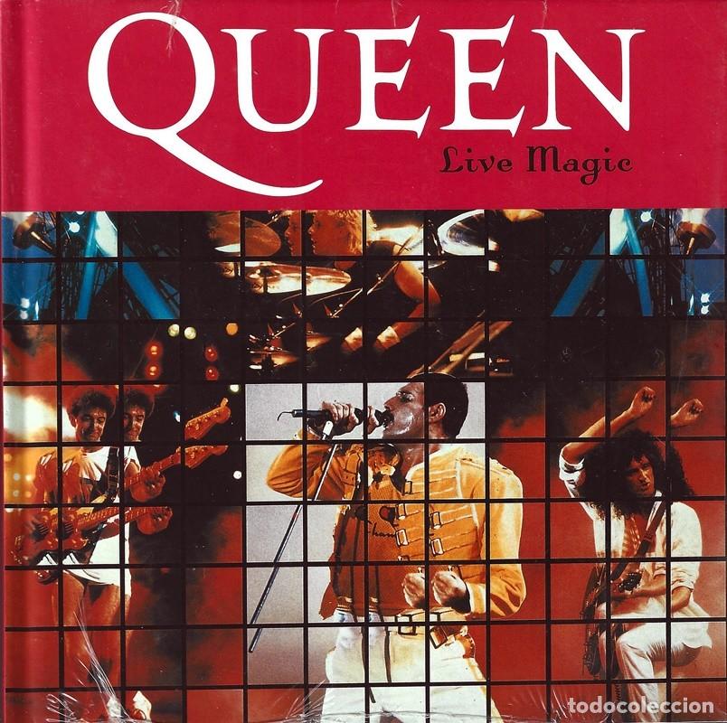 CDs de m&uacute;sica: QUEEN &uml;LIVE MAGIC&uml; (LIBRO CD PRECINTADO) - Foto 1