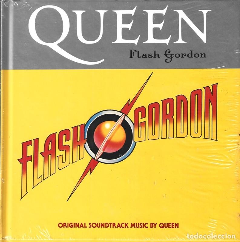CDs de m&uacute;sica: QUEEN &uml;FLASH GORDON&uml; (LIBRO CD PRECINTADO) - Foto 1