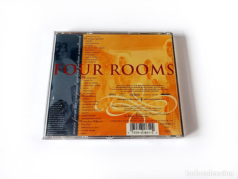 CDs de m&uacute;sica: B.S.O. FOUR ROOMS - 1.995 - Foto 2