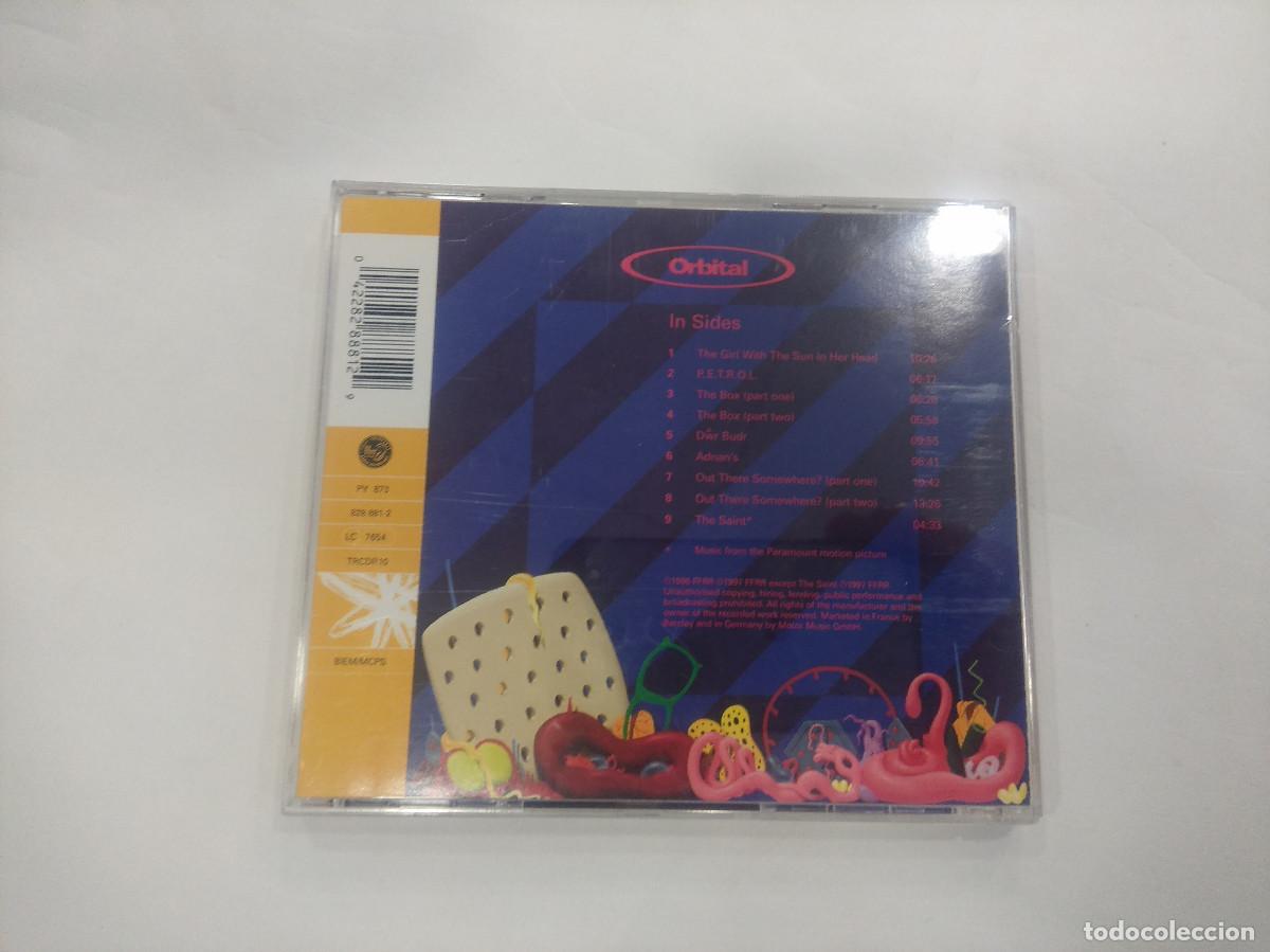 CDs de m&uacute;sica: ORBITAL/IN SIDES/CD. - Foto 3