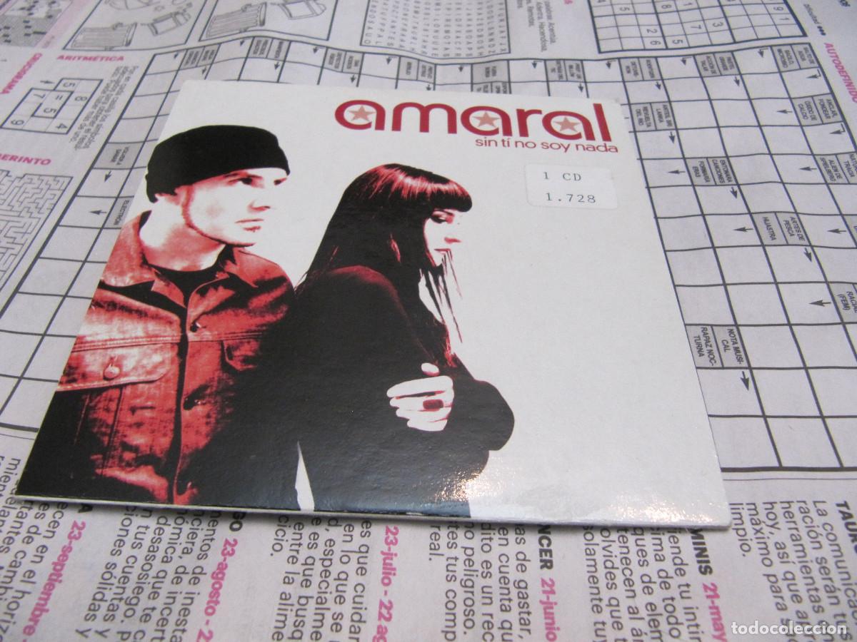 CDs de m&uacute;sica: Amaral. Sin ti no soy nada - Foto 1