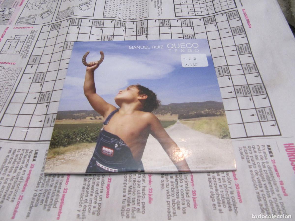 CDs de m&uacute;sica: Manuel Ruiz Queco &ndash; Tengo CD SINGLE - Foto 1