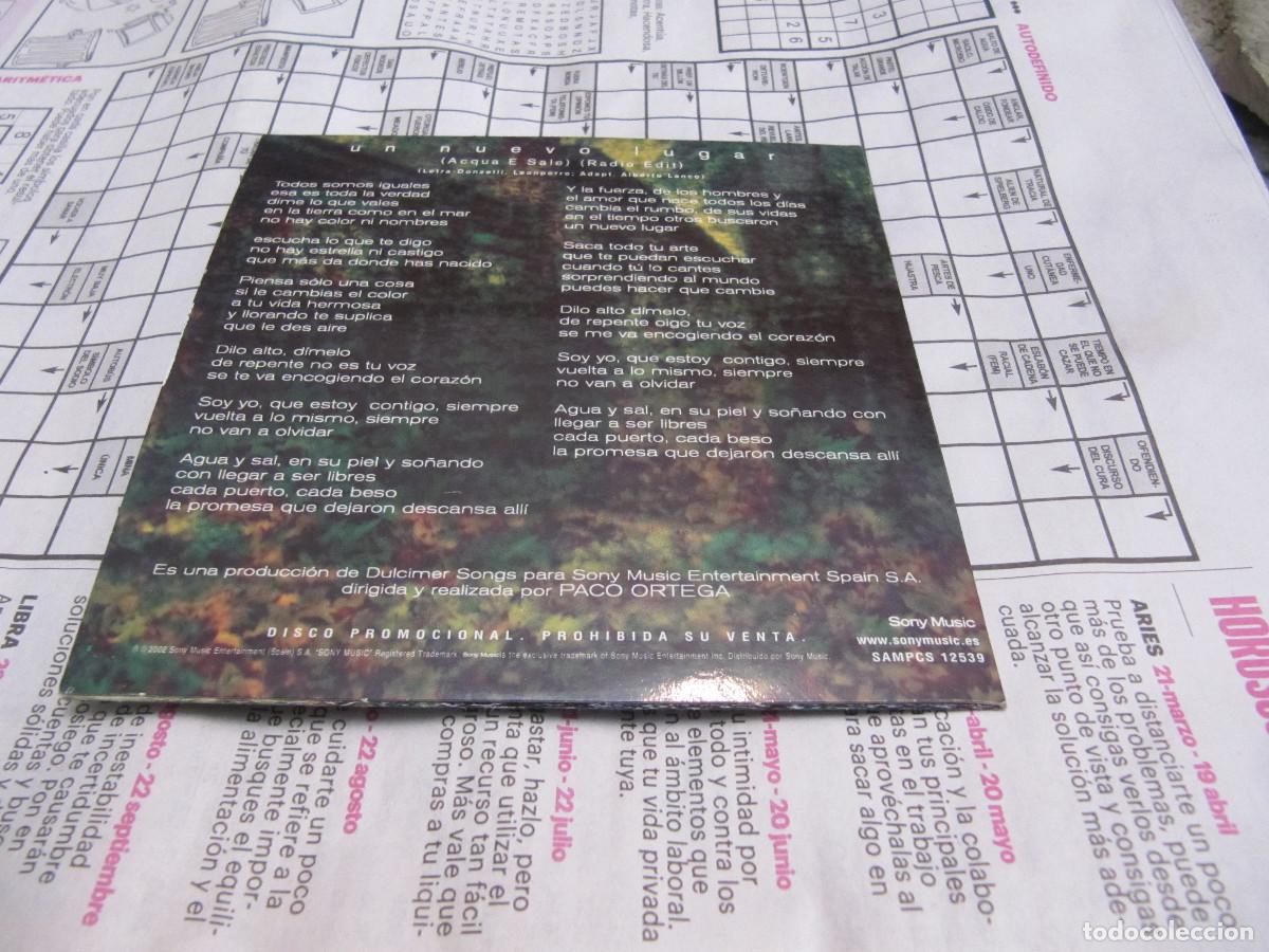 CDs de m&uacute;sica: Alberto Lanco &ndash; Un Nuevo Lugar CD SINGLE - Foto 2