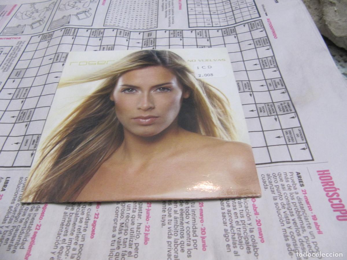 CDs de m&uacute;sica: ROSER - NO VUELVAS (CD SINGLE PROMO) - Foto 1