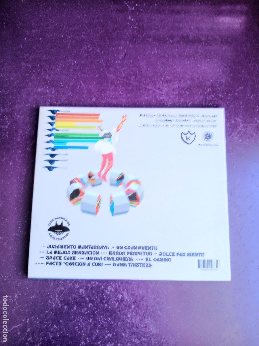 CDs de m&uacute;sica: Aries &ndash; Juramento Mantarraya - CD LA CASTANYA 2019 - ELECTRONICA, JAZZ POP, - Foto 3