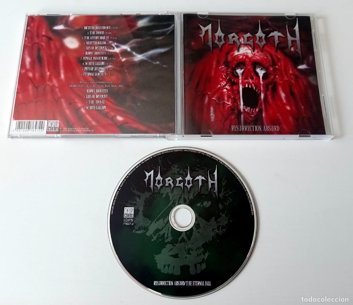 CDs de m&uacute;sica: CD MORGOTH - RESURRECTION ABSURD - THE ETERNAL FALL - Foto 2