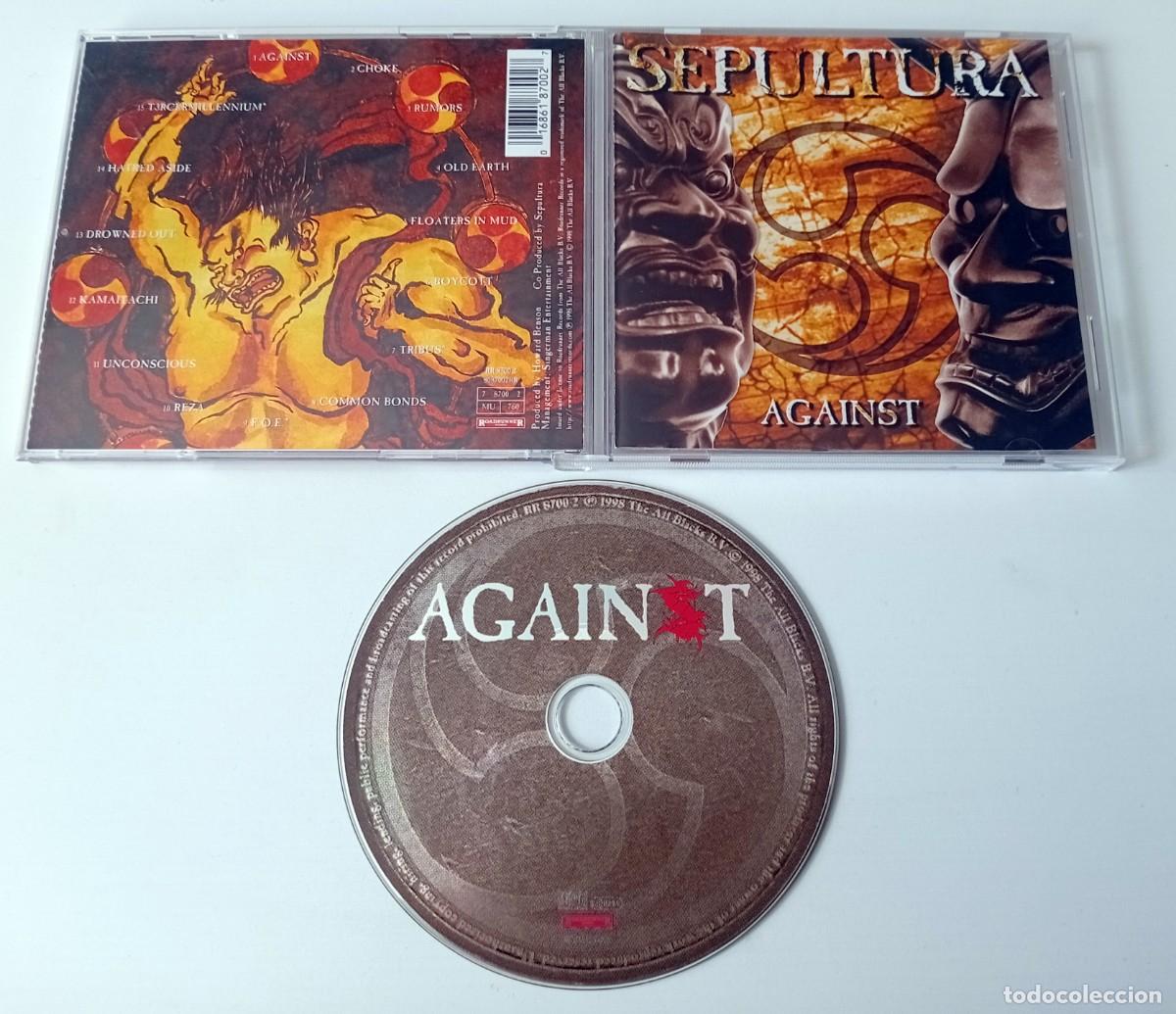 CDs de m&uacute;sica: CD SEPULTURA - AGAINST - Foto 2
