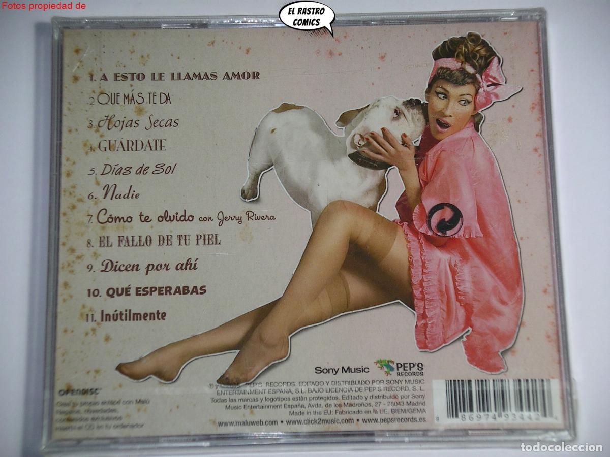 CDs de m&uacute;sica: Mal&uacute;, Vive, CD precintado, Sony, 2009 - Foto 2