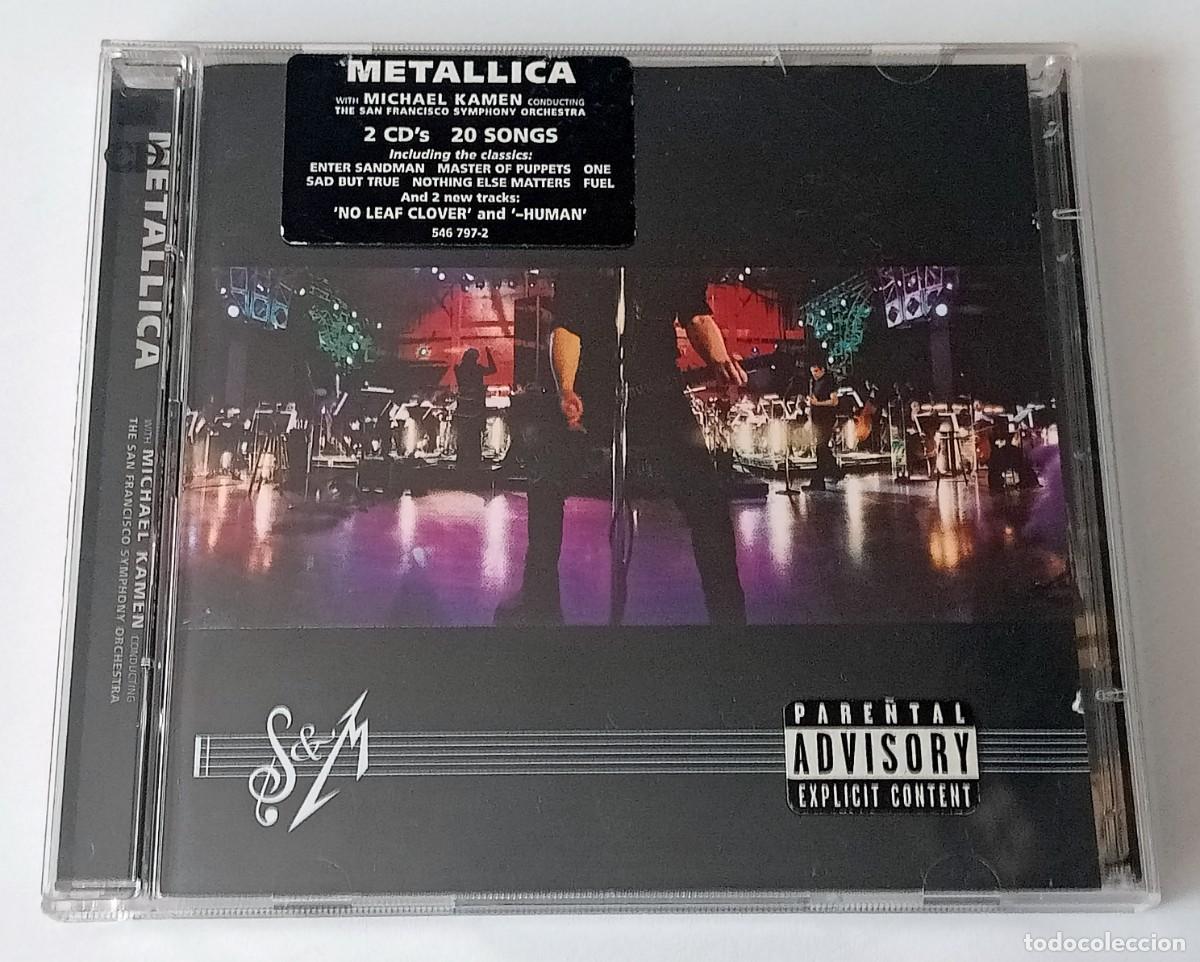 CDs de m&uacute;sica: CD METALLICA - S&M - Foto 1