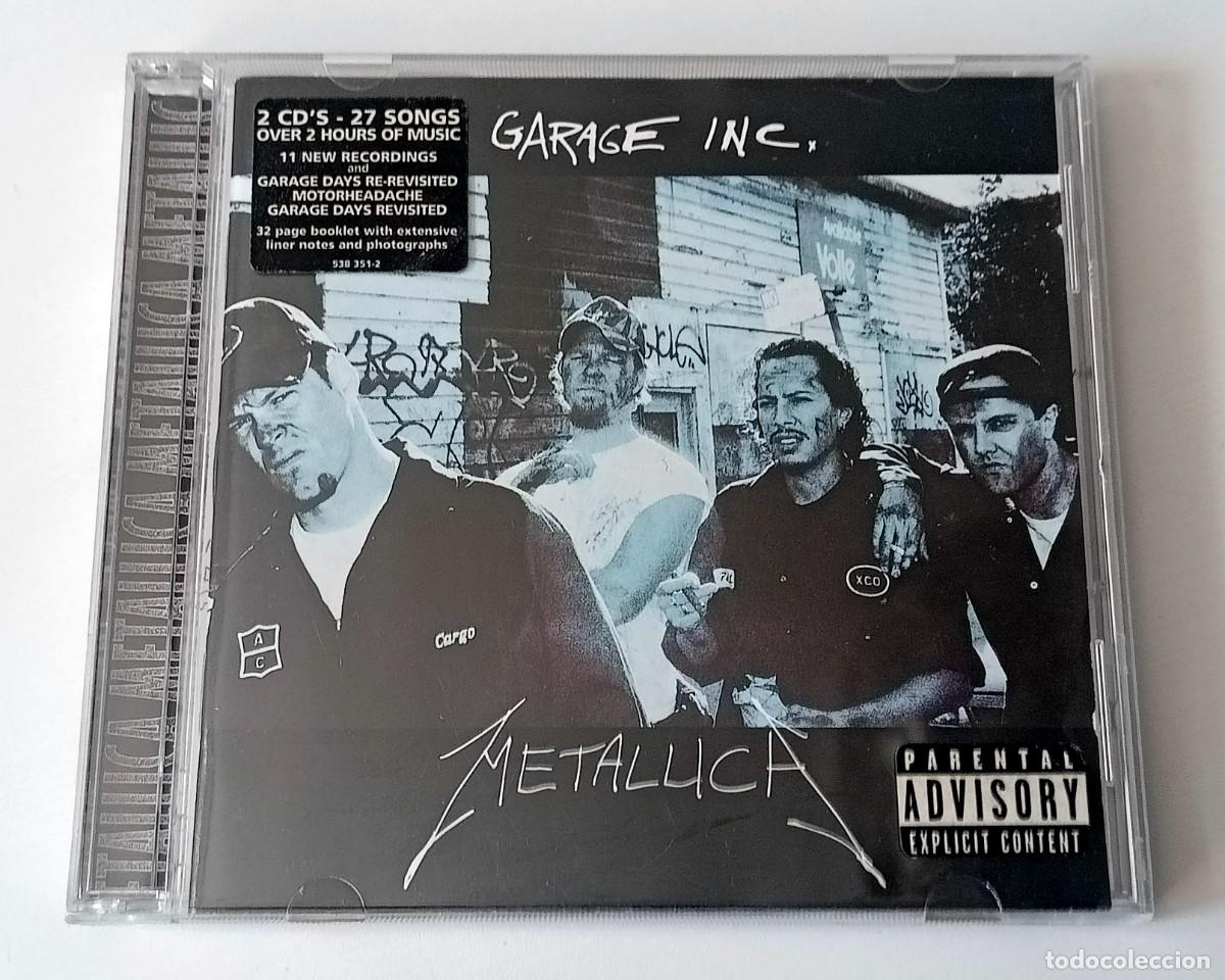 CDs de m&uacute;sica: DOBLE CD METALLICA - GARAGE INC. - Foto 1