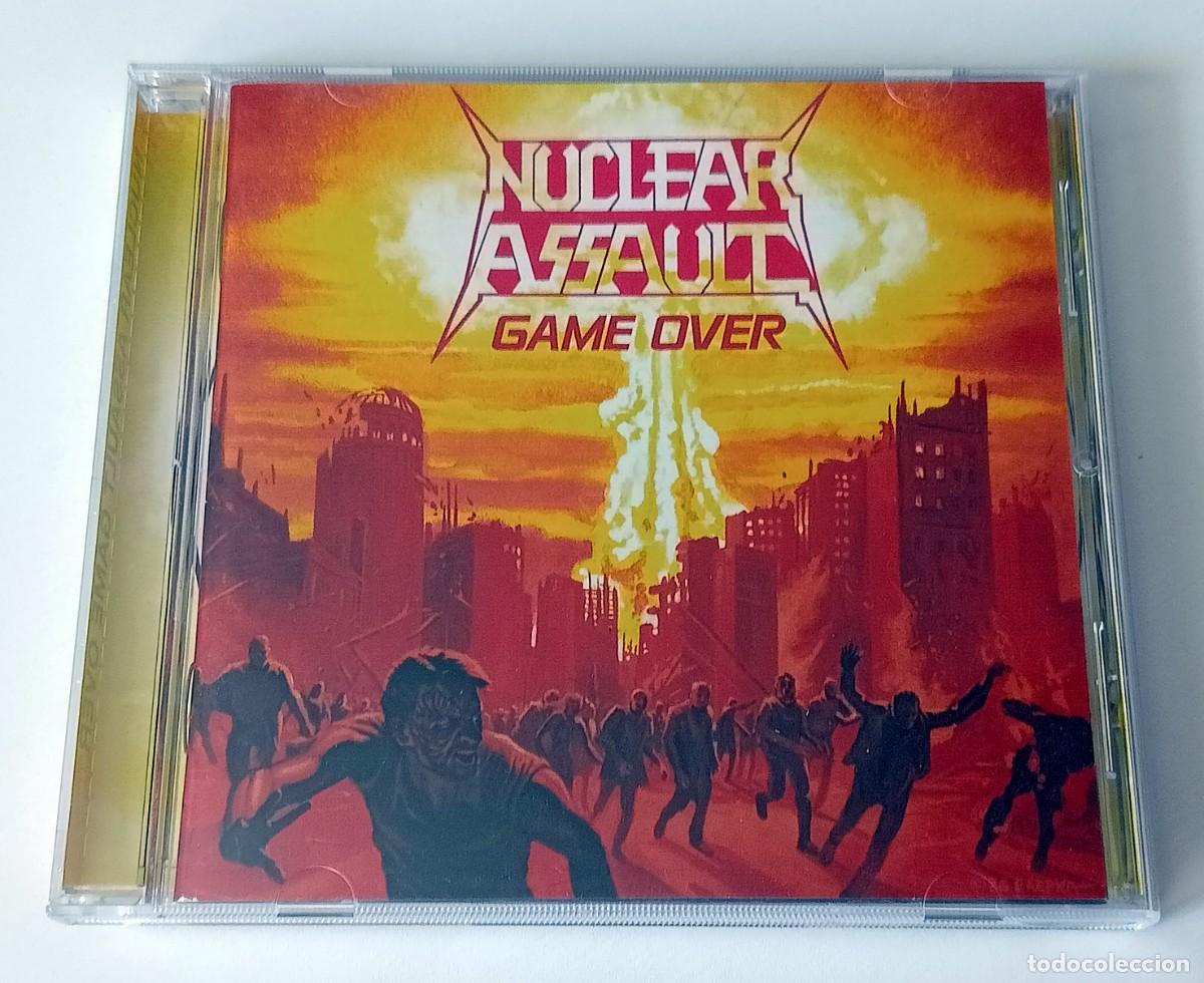 CDs de m&uacute;sica: CD NUCLEAR ASSAULT - GAME OVER / THE PLAGUE - Foto 1
