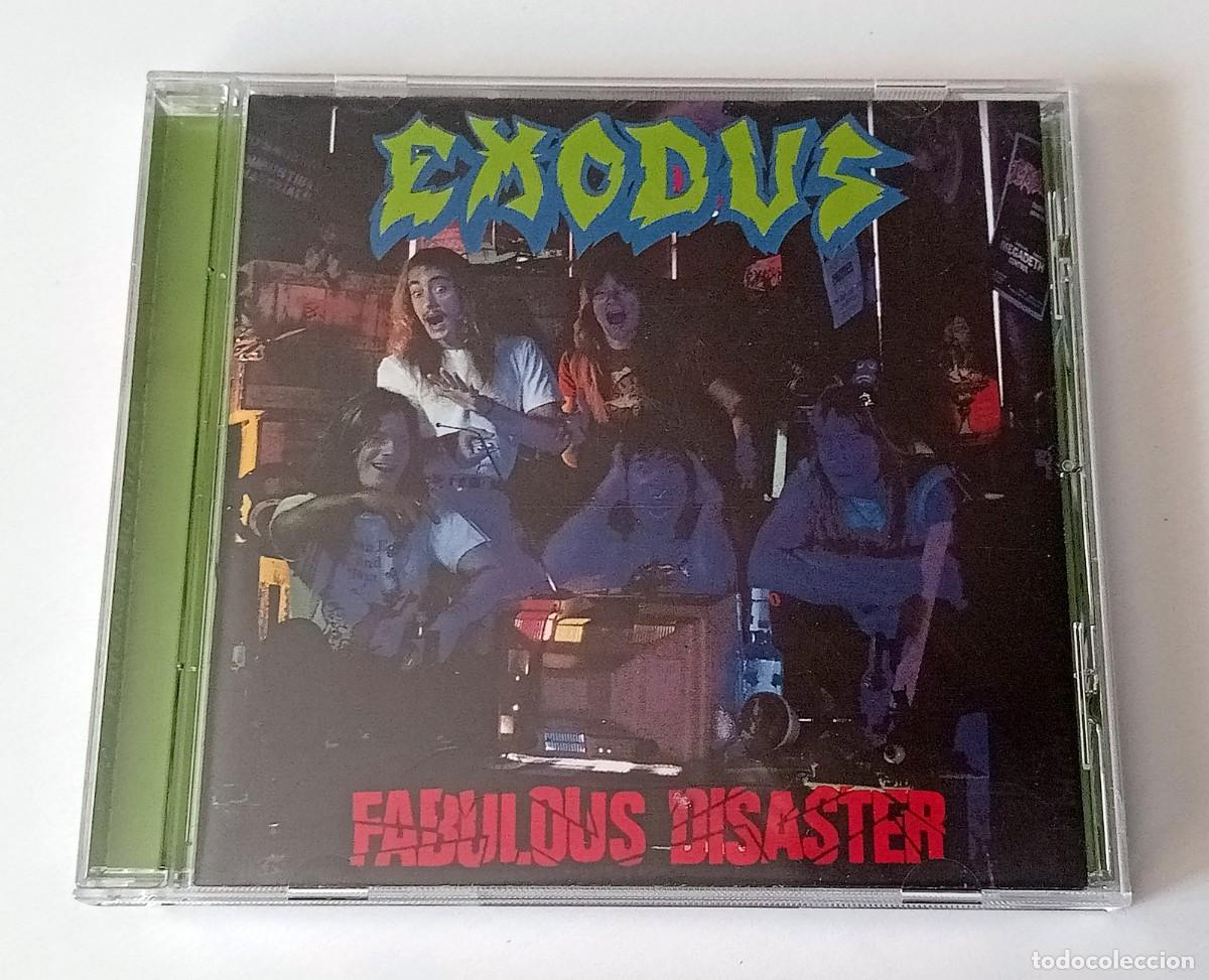 CDs de m&uacute;sica: CD EXODUS - FABULOUS DISASTER - Foto 1