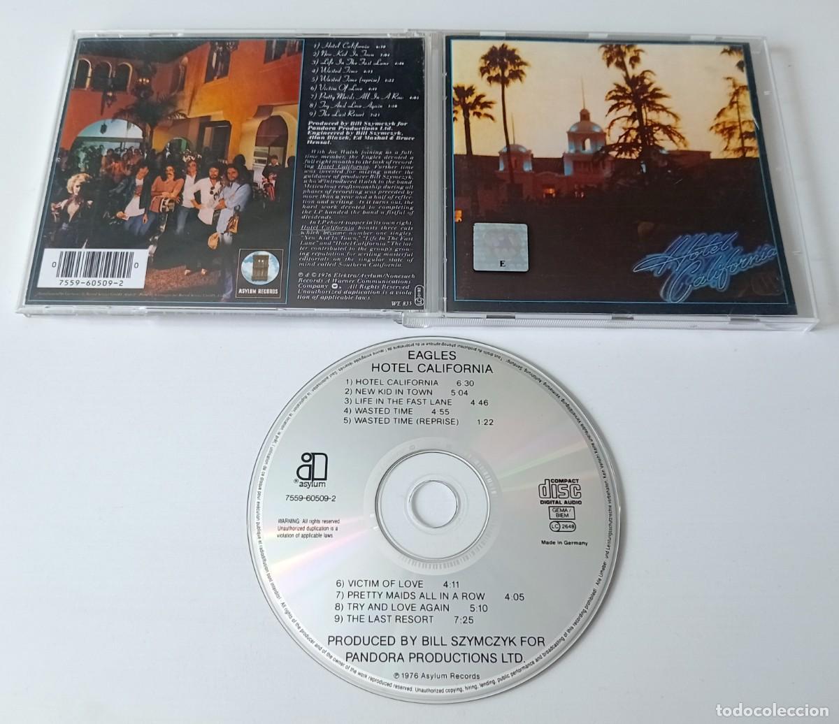 CDs de m&uacute;sica: CD THE EAGLES - HOTEL CALIFORNIA - Foto 2