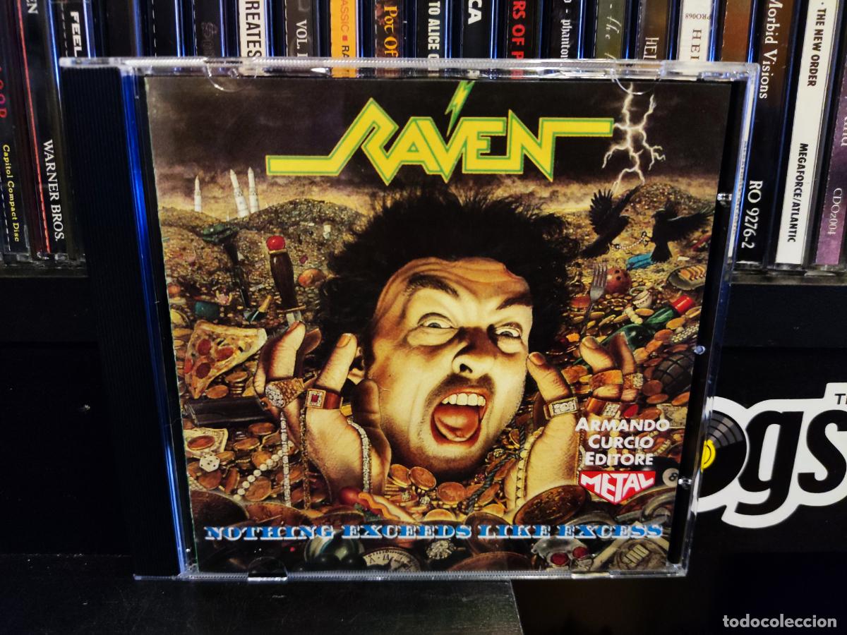 CDs de m&uacute;sica: RAVEN - NOTHING EXCEEDS LIKE EXCESS - NUEVO - Foto 1