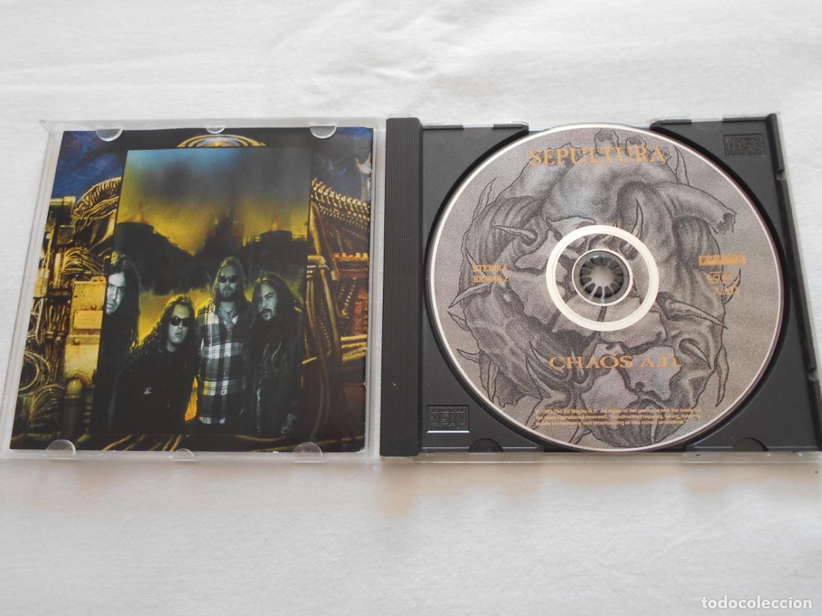CDs de m&uacute;sica: CD SEPULTURA - CHAOS A.D. - Foto 3