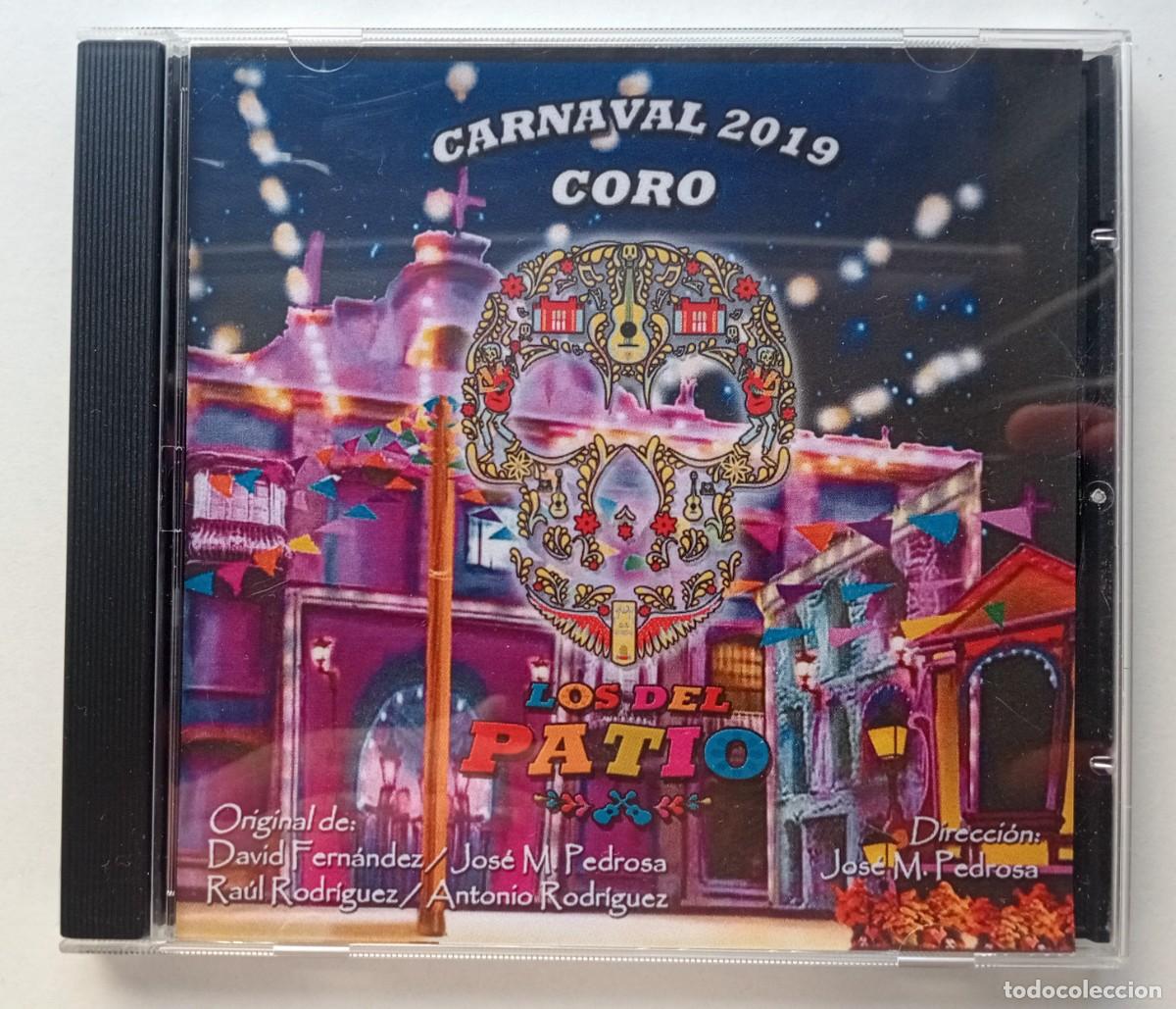CDs de m&uacute;sica: CARNAVAL DE CADIZ 2019 - CD CORO LOS DEL PATIO - Foto 1