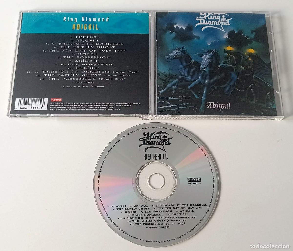 CDs de m&uacute;sica: CD KING DIAMOND - ABIGAIL - Foto 2