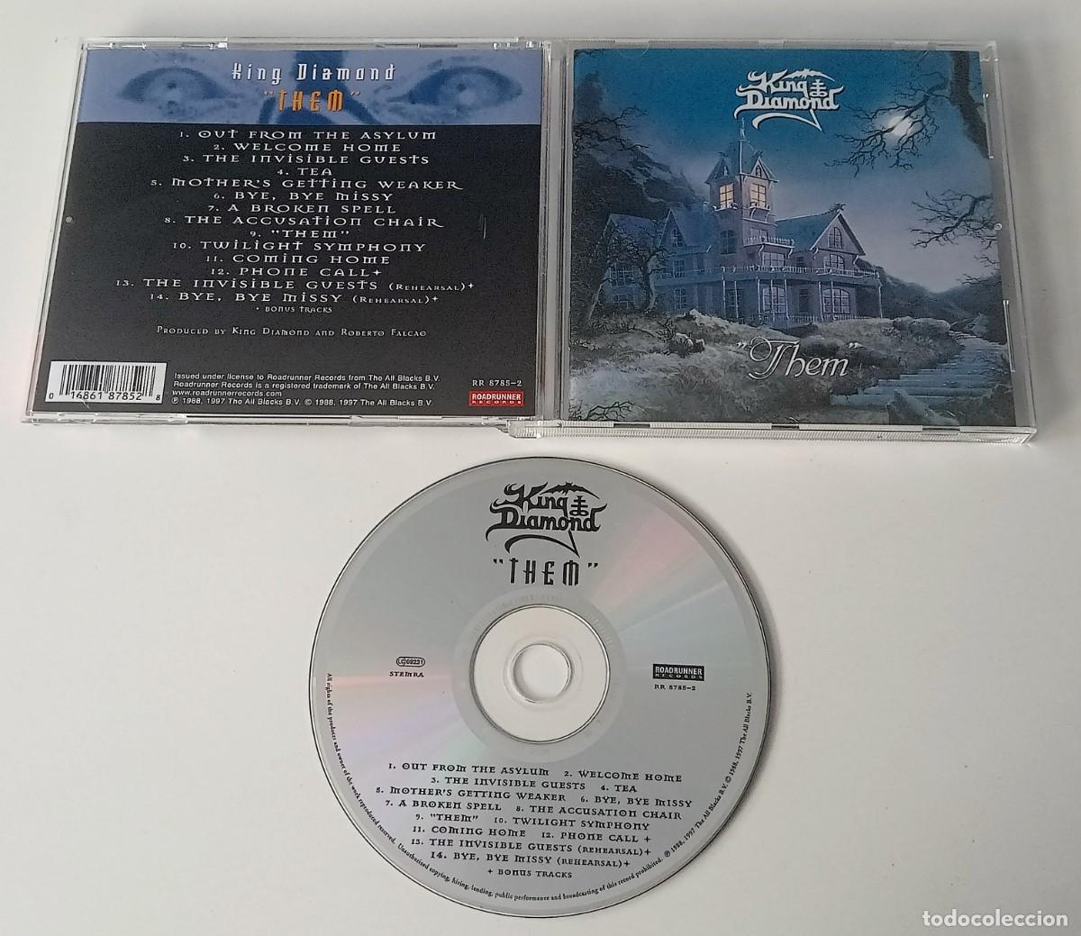CDs de m&uacute;sica: CD KING DIAMOND - THEM - Foto 2