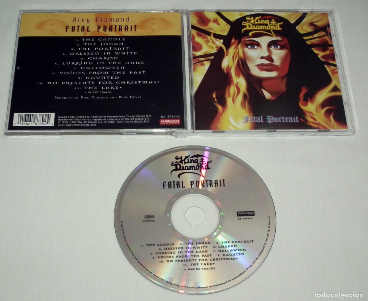 CDs de m&uacute;sica: CD KING DIAMOND - FATAL PORTRAIT - Foto 2