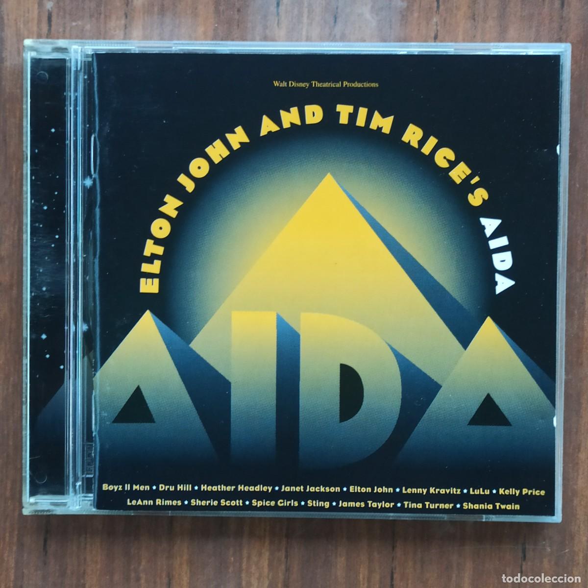 CDs de m&uacute;sica: CD Elton John And Tim Rice &ndash; Aida - Foto 1