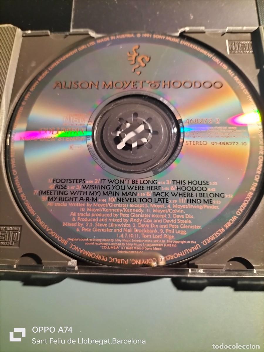CDs de m&uacute;sica: RAR CD- ALISON MOYET. HOODOO - Foto 2