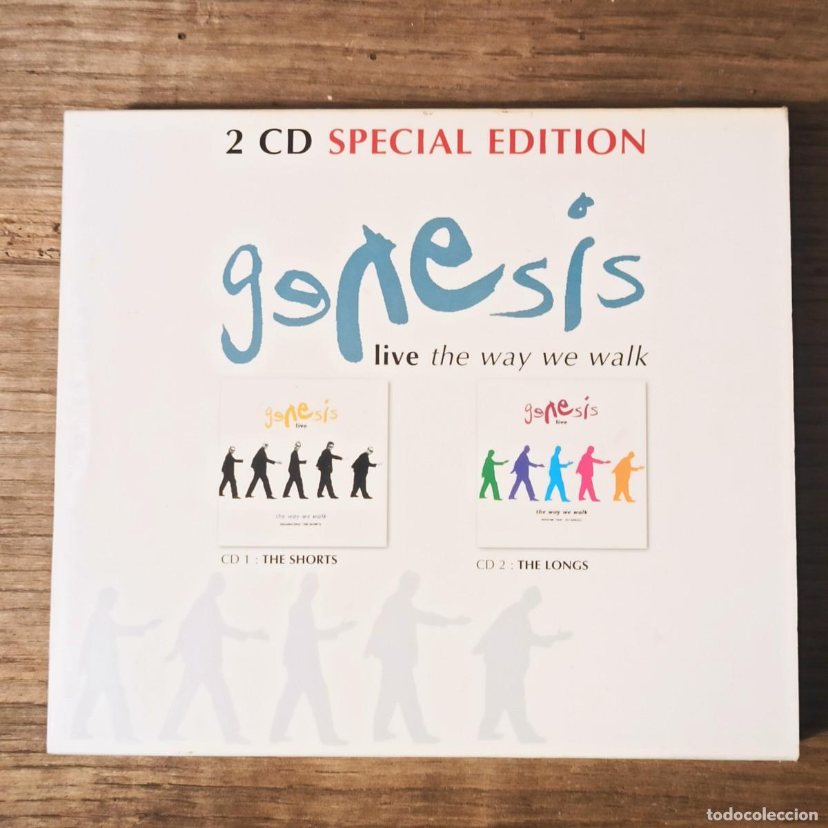 CDs de m&uacute;sica: CD Genesis &ndash; Live / The Way We Walk - Foto 1