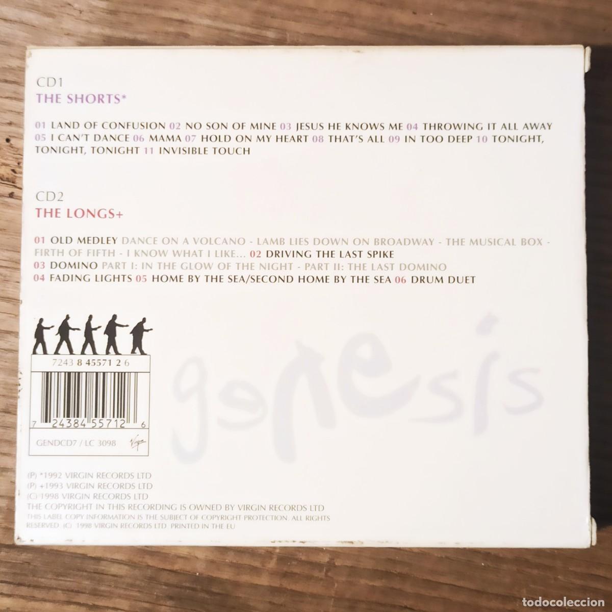 CDs de m&uacute;sica: CD Genesis &ndash; Live / The Way We Walk - Foto 2