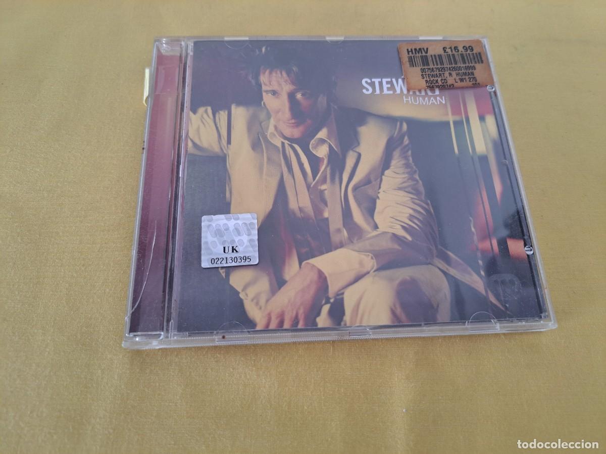 CDs de m&uacute;sica: ROD STEWART - HUMAN - ATLANTIC RECORDS 2001 - CD - Foto 1