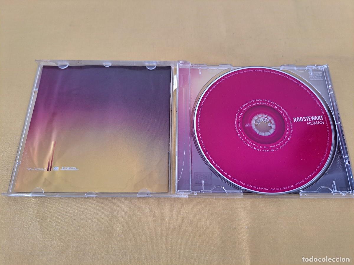 CDs de m&uacute;sica: ROD STEWART - HUMAN - ATLANTIC RECORDS 2001 - CD - Foto 2