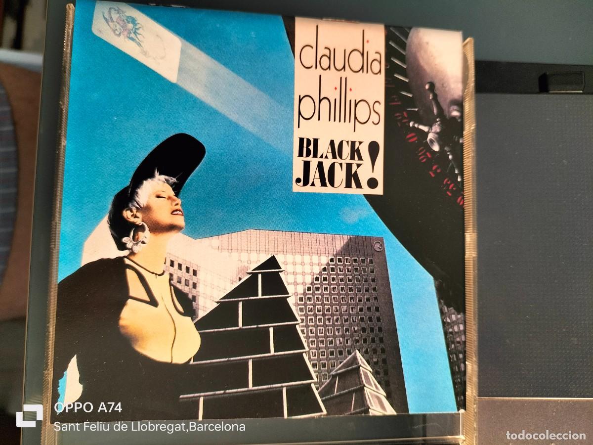 CDs de m&uacute;sica: RAR CD. CLAUDIA PHILLIPS. BLACK JACK. 1989 - Foto 1