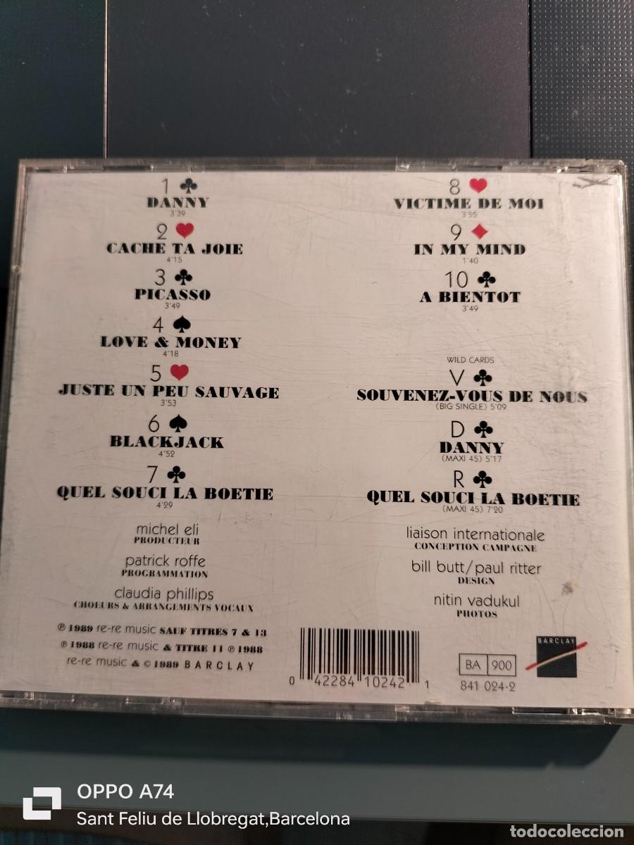CDs de m&uacute;sica: RAR CD. CLAUDIA PHILLIPS. BLACK JACK. 1989 - Foto 3