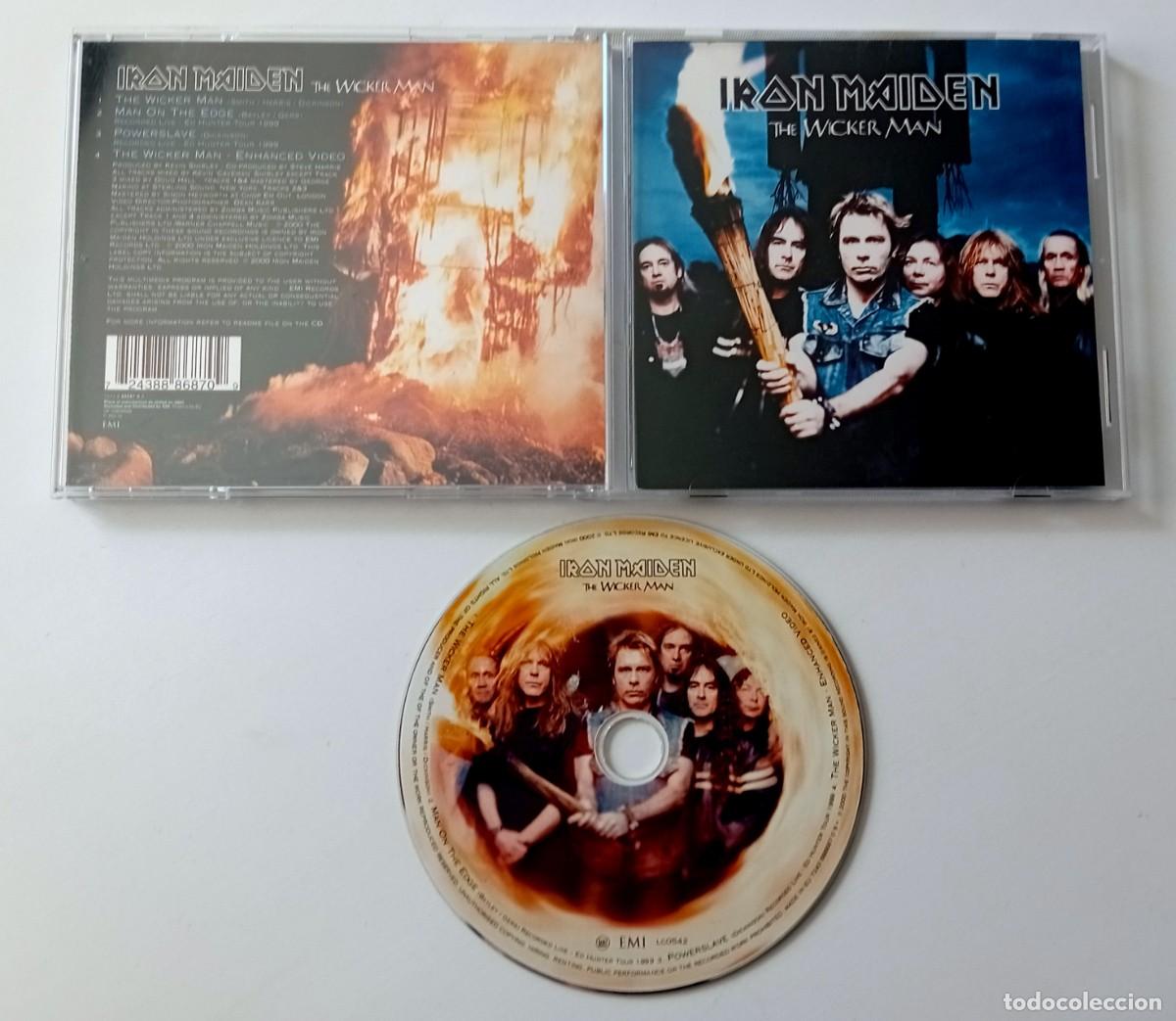 CDs de m&uacute;sica: CD IRON MAIDEN - THE WICKER MAN - Foto 2