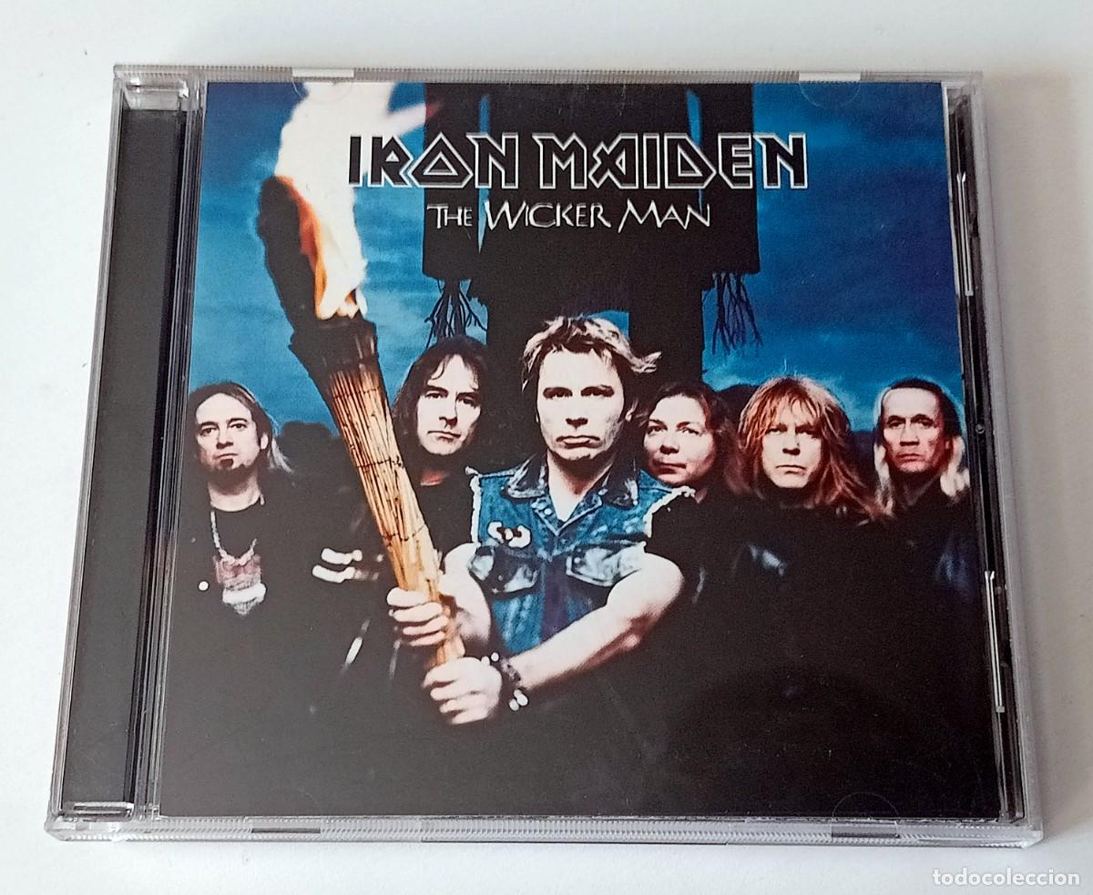CDs de m&uacute;sica: CD IRON MAIDEN - THE WICKER MAN - Foto 1