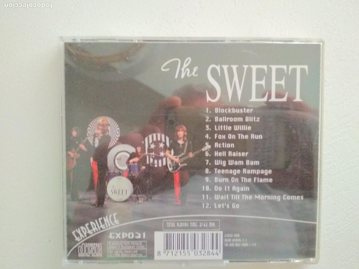 CDs de m&uacute;sica: the sweet, experience, 1996 - Foto 3