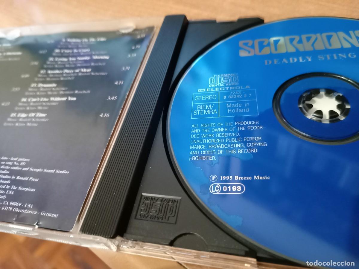 CDs de m&uacute;sica: CD: SCORPIONS - DEADLY STING - GRANDES EXITOS - Foto 2