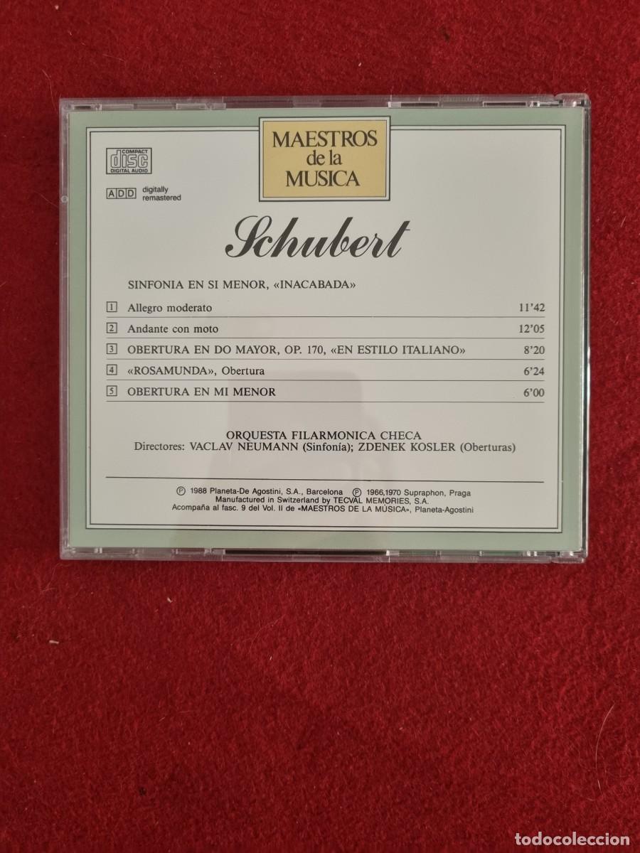 CDs de m&uacute;sica: (RC4)- CD. MUSICA - SCHUBERT - REF. 9 - Foto 2