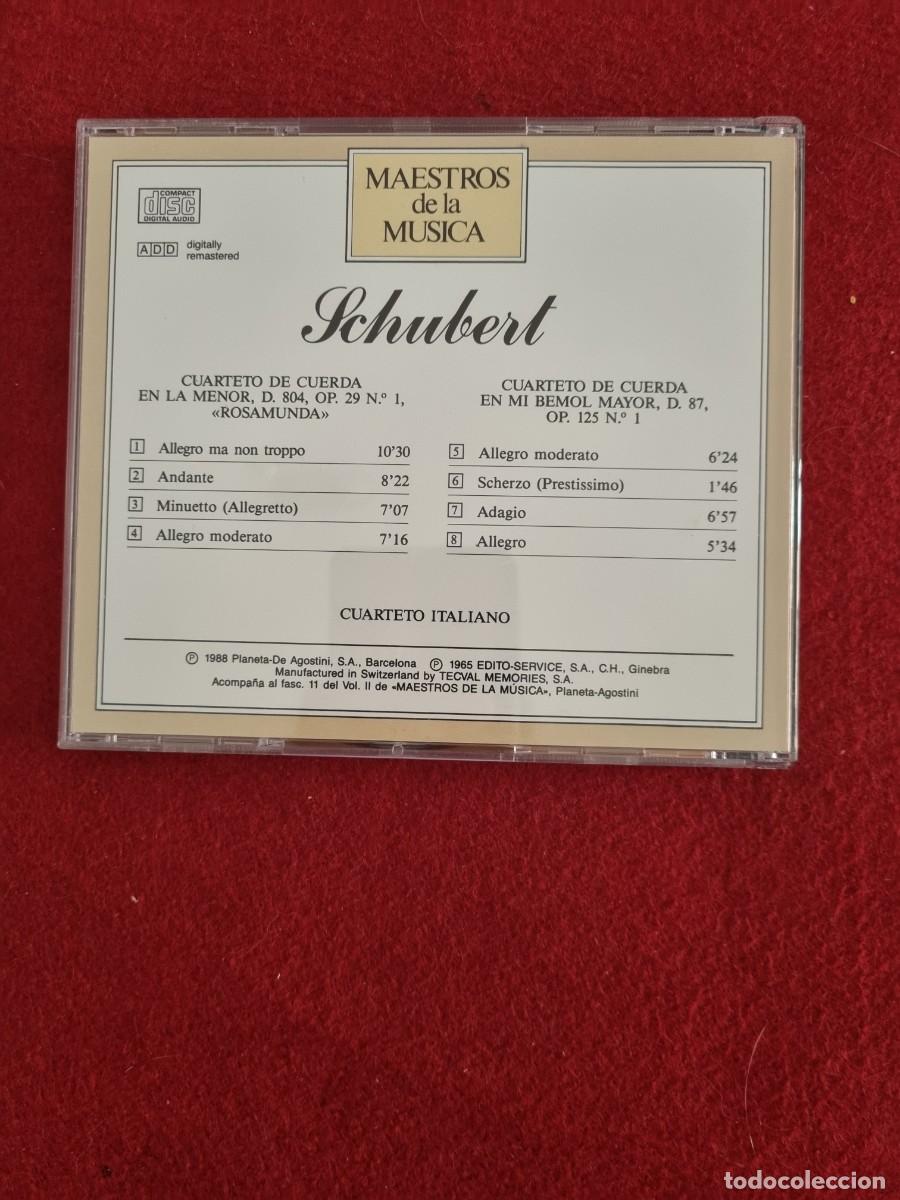 CDs de m&uacute;sica: (RC4)- CD. MUSICA - SCHUBERT - REF. 11 - Foto 2
