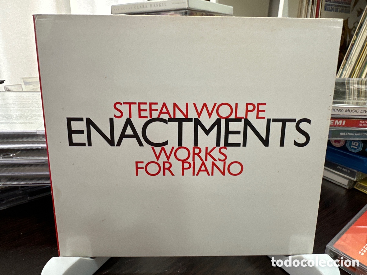 CD de M&uacute;sica: Stefan Wolpe - Enactments (CD, Album)