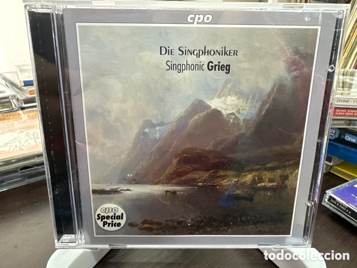 CDs de m&uacute;sica: Grieg - Singphoniker - Singphonic Grieg (CD, Album) - Foto 1