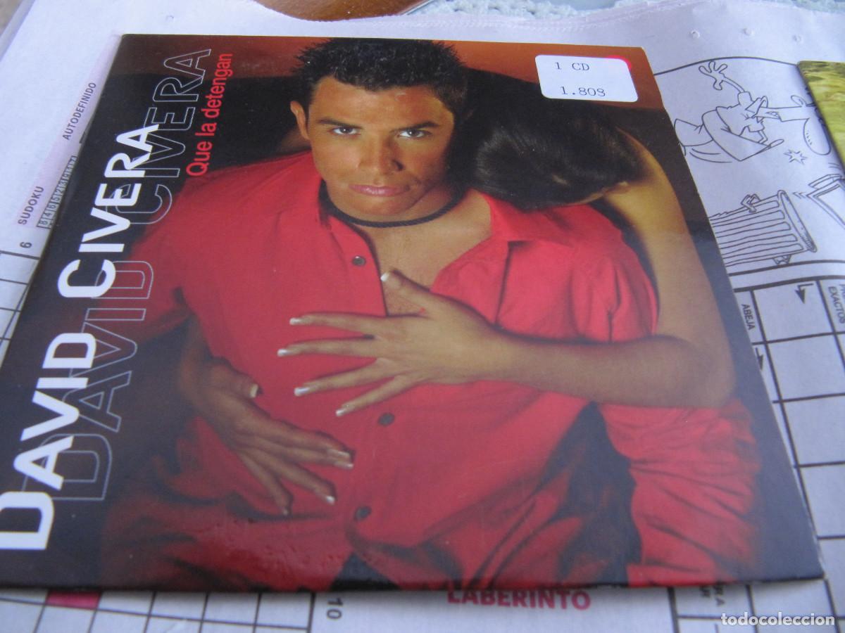 CDs de m&uacute;sica: DAVID CIVERA QUE LA DETENGAN - Foto 1