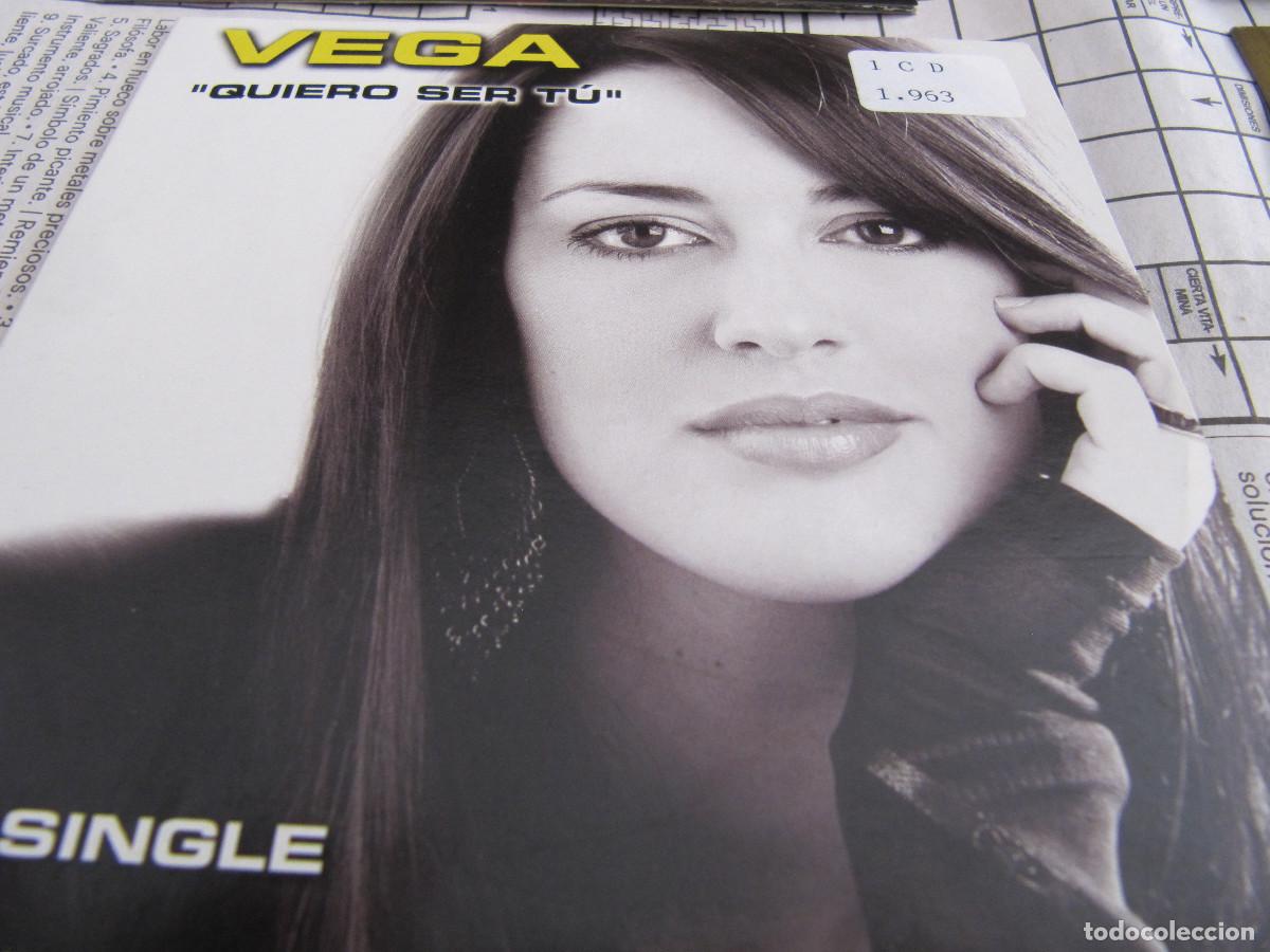 CDs de m&uacute;sica: Vega &ndash; Quiero Ser T&uacute; - CD SINGLE - Foto 1