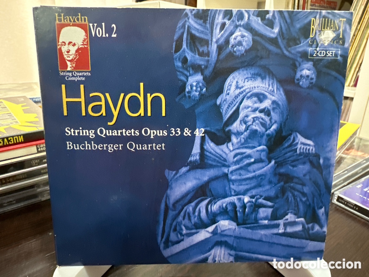 CDs de m&uacute;sica: Haydn - Buchberger Quartet - String Quartets Opus 33 & 42 (2xCD, Album) - Foto 1