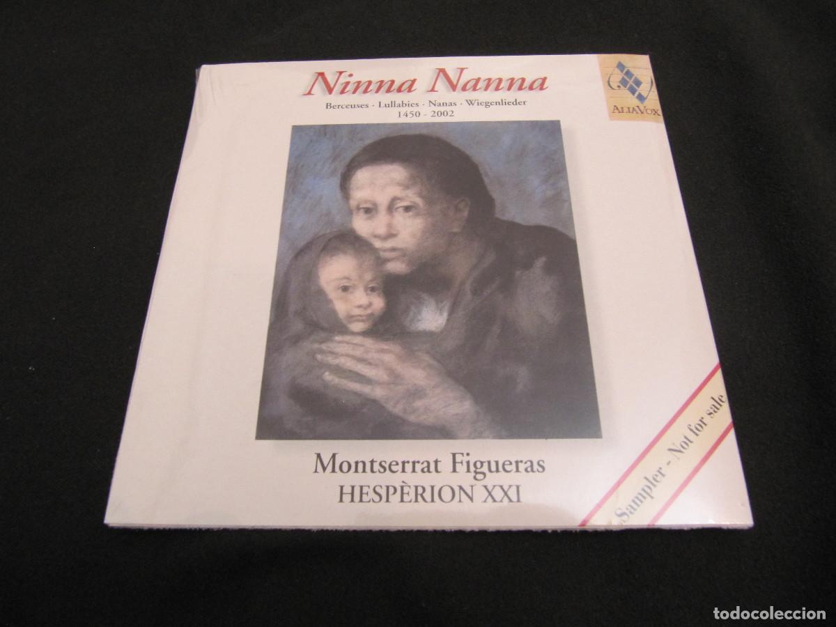 CDs de M&uacute;sica: MONTSERRAT FIGUERAS - HESPERION XXI - NINNA NANNA CD SINGLE 4 TEMAS PRECINTADO