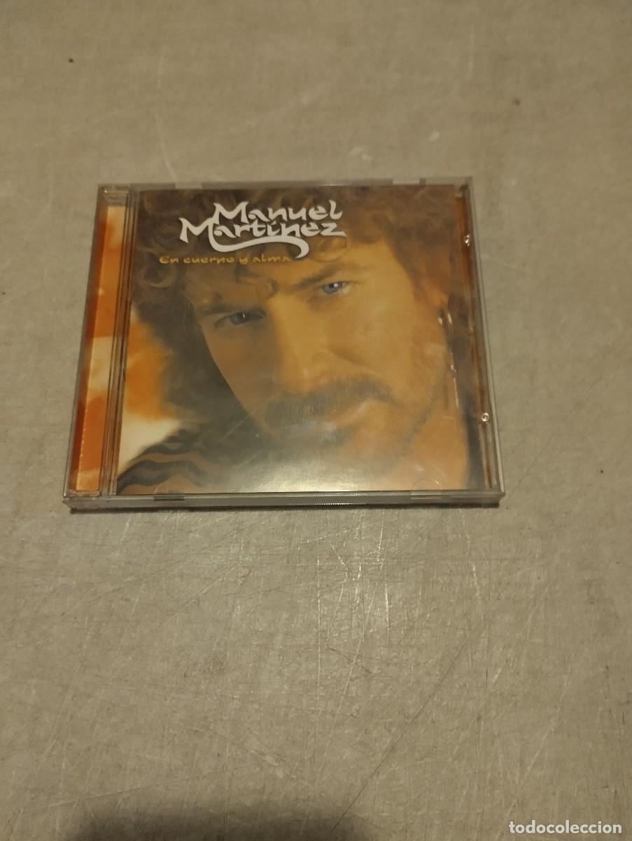 CDs de m&uacute;sica: Manuel Mart&iacute;nez CD En Cuerpo Y Alma - Foto 1