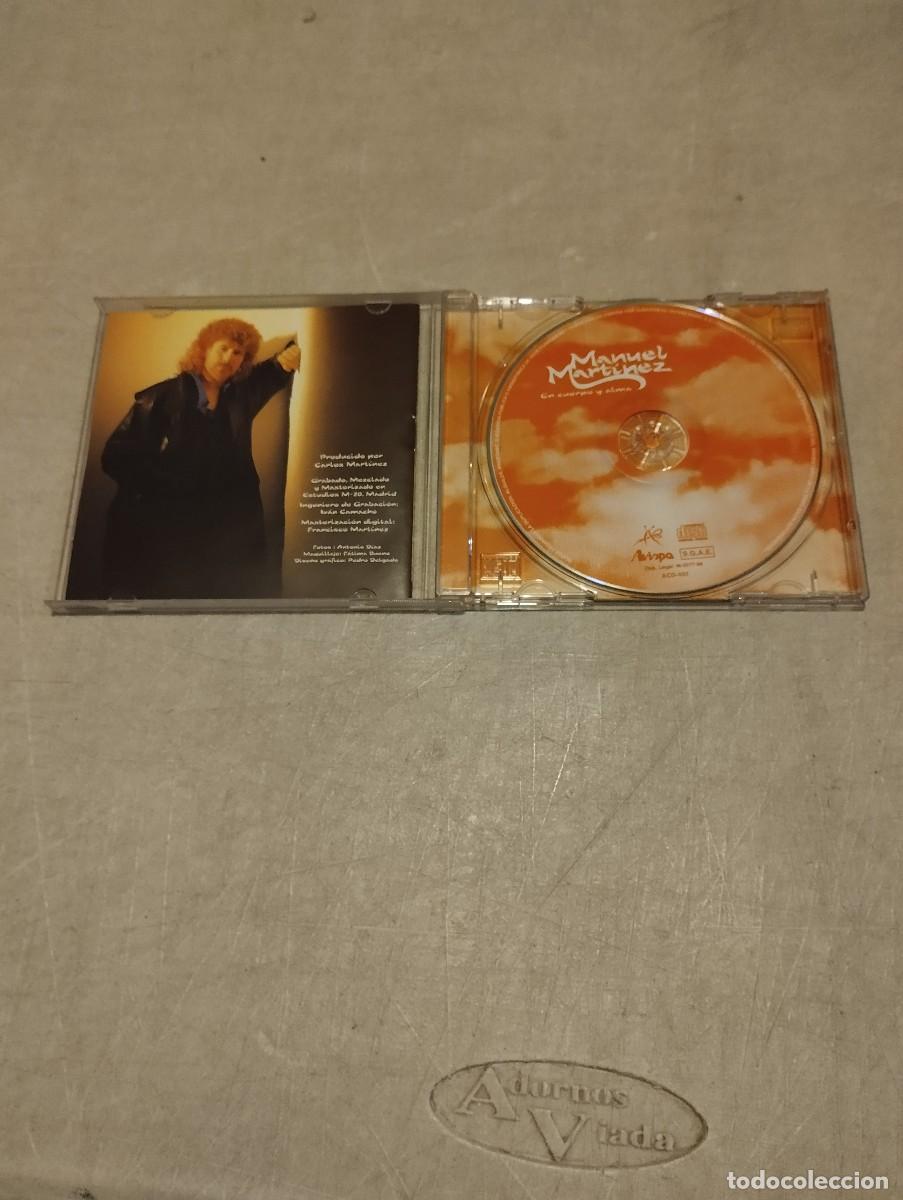 CDs de m&uacute;sica: Manuel Mart&iacute;nez CD En Cuerpo Y Alma - Foto 2